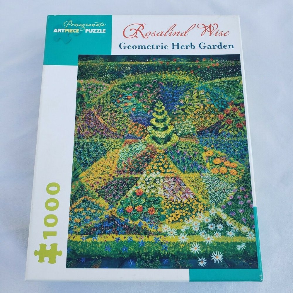Pomegranate Art Puzzle Rosalind Wise Herb Garden